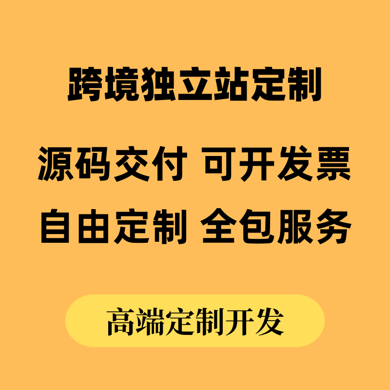 跨境独立站定制
